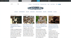 Desktop Screenshot of forcechange.com